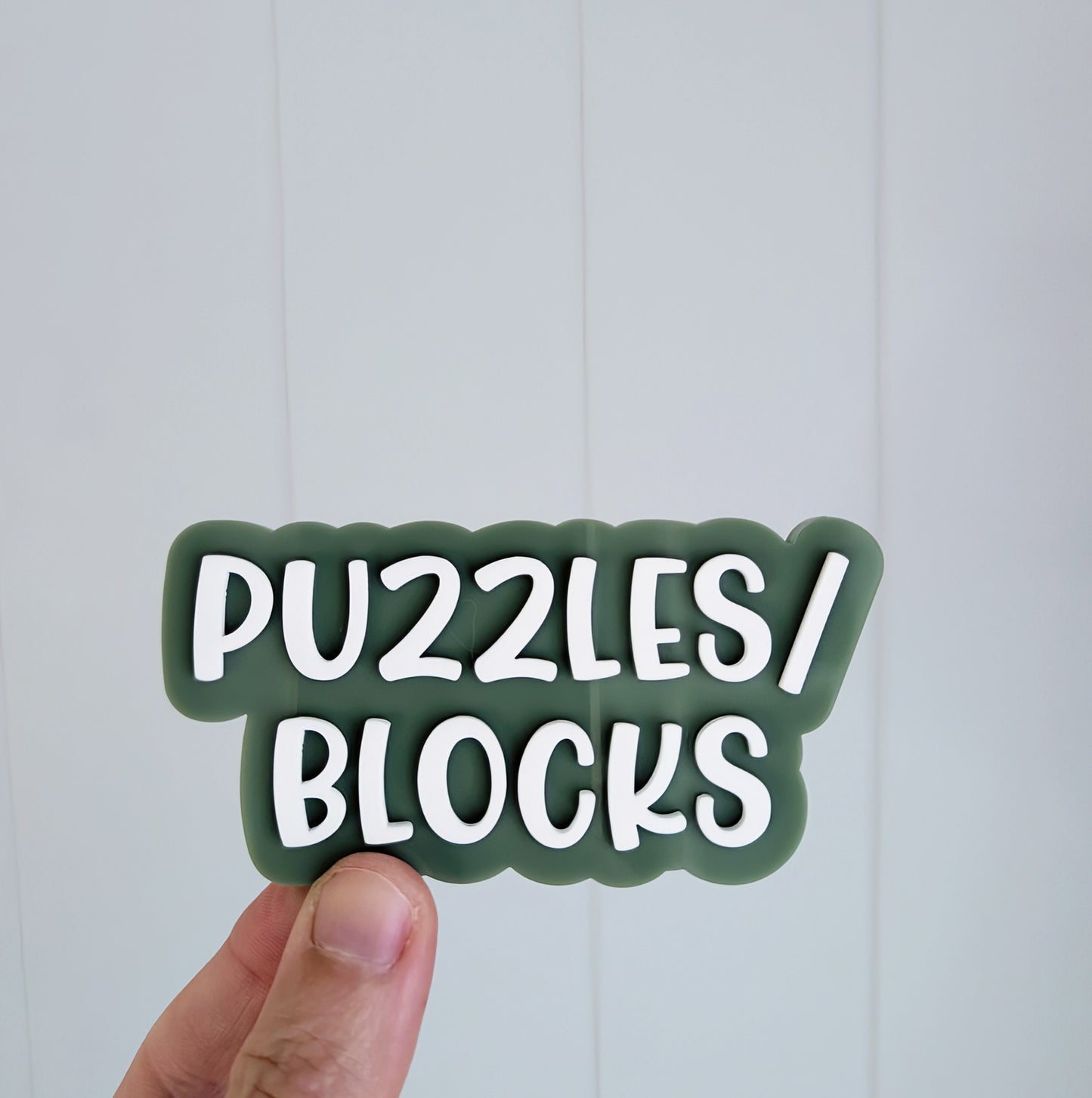 Acrylic Storage Labels
