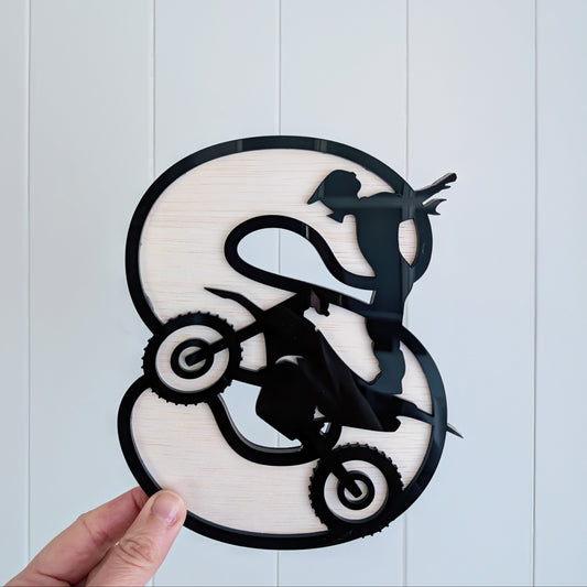 Motorbike Theme Letters