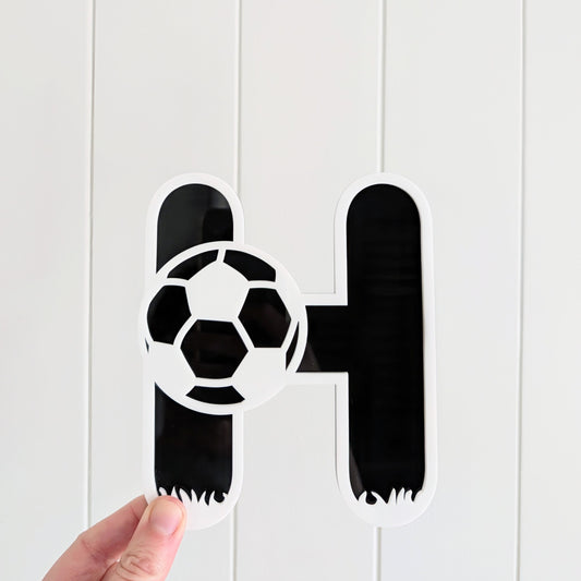Soccer Theme Letters - Lou James Creations