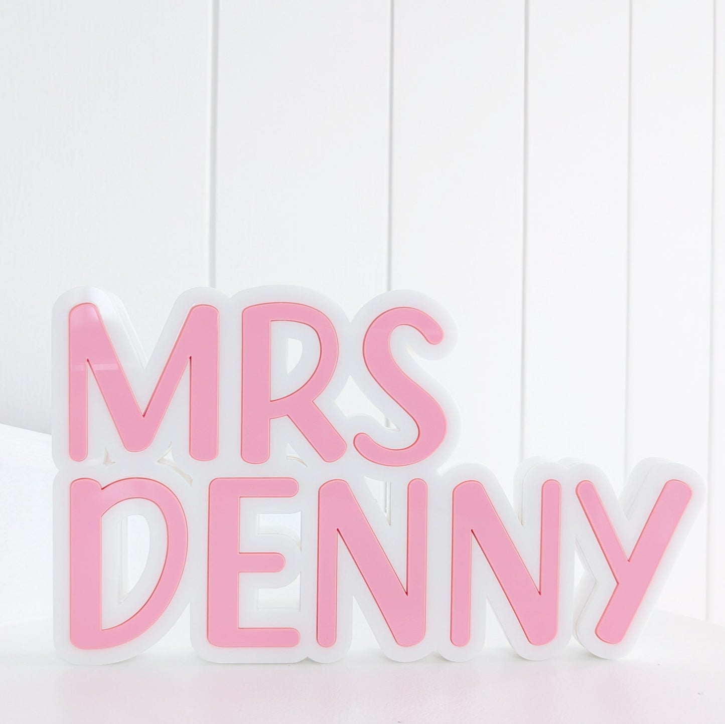 Teacher Name Desk Plaque - Lou James Creations