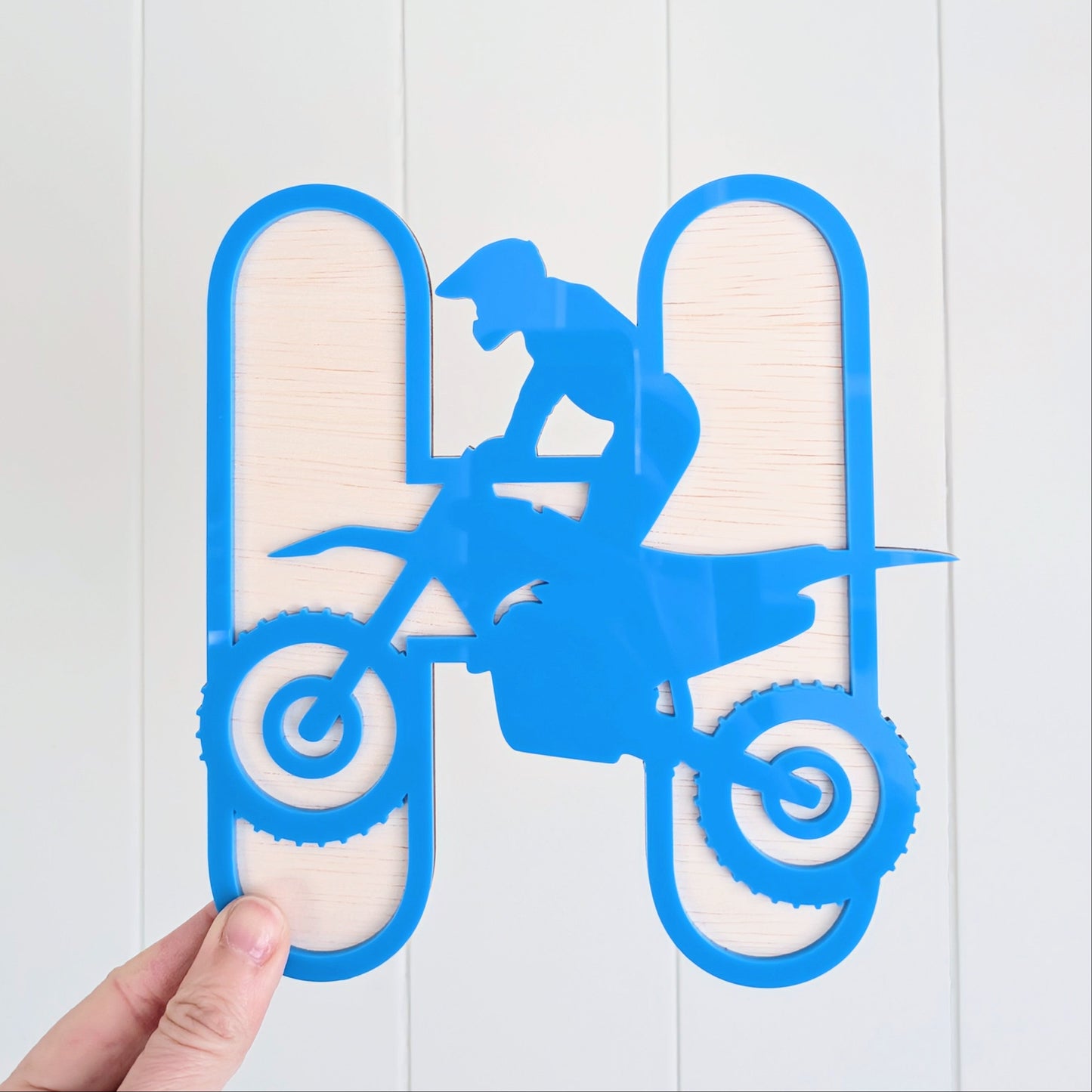 Motorbike Theme Letters