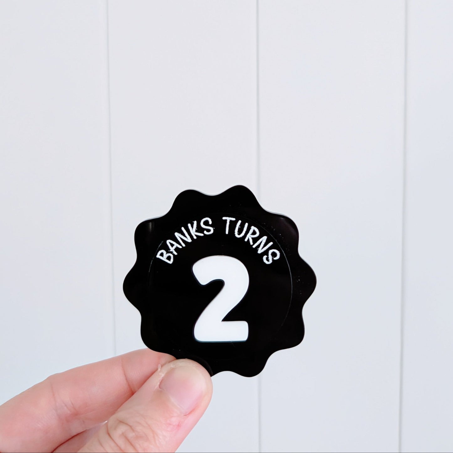 Birthday Badge - Lou James Creations