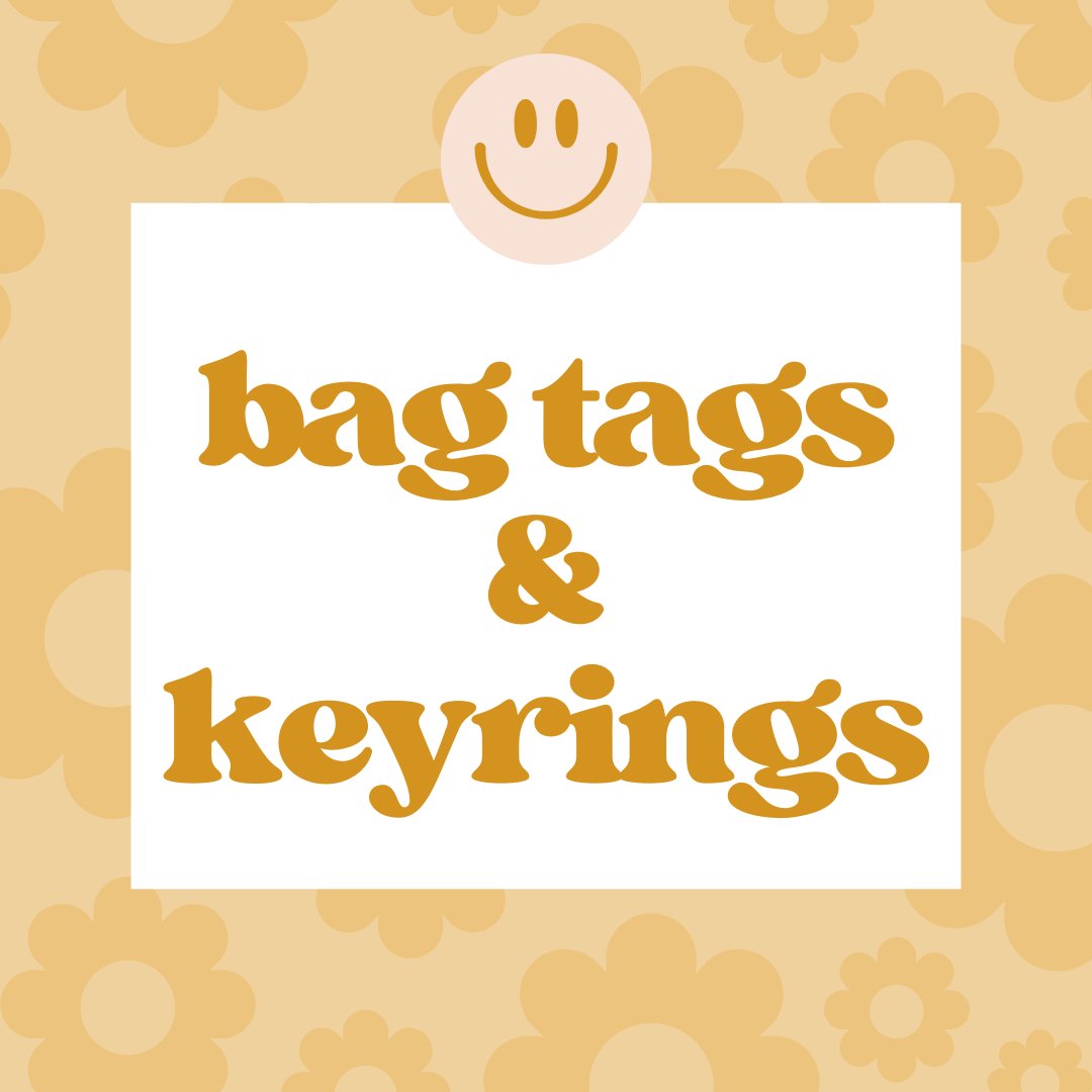 Bag Tags & Keyrings