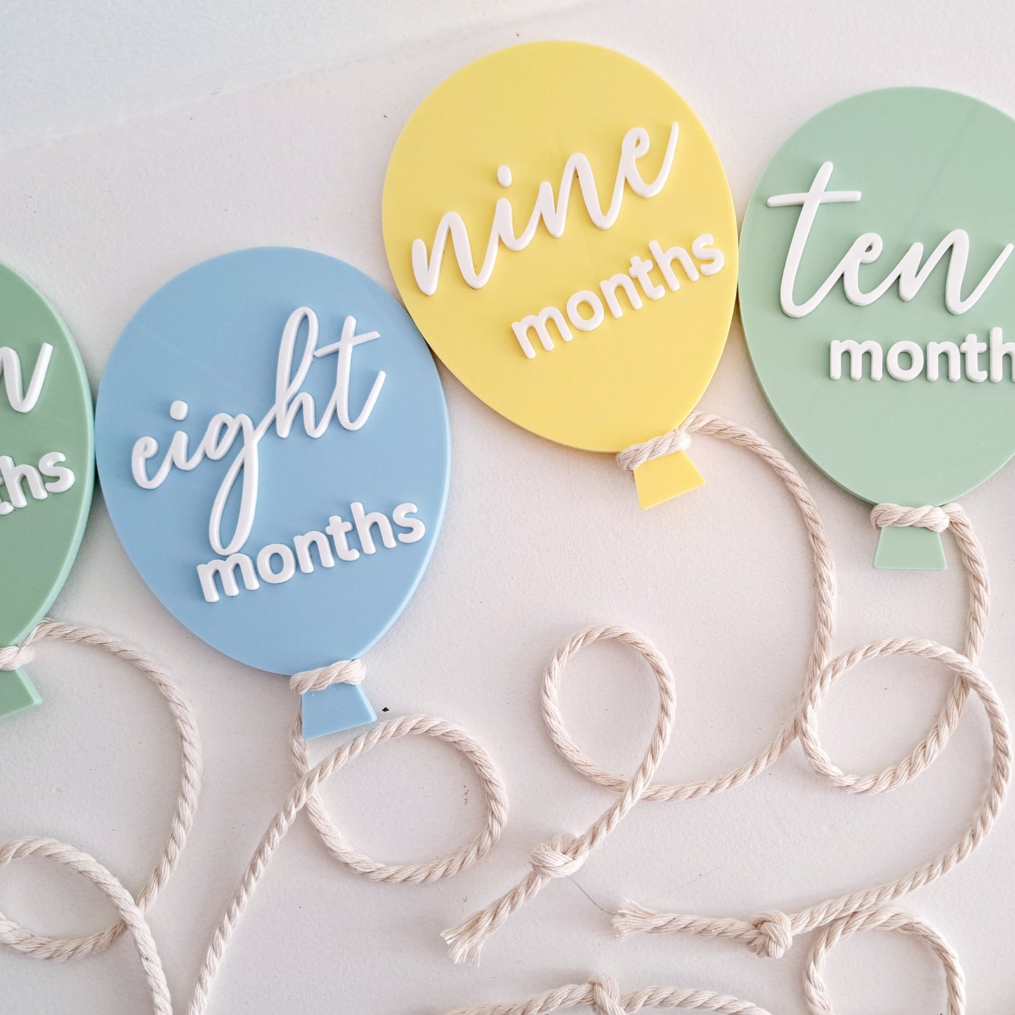 Milestone Balloons - Set of 12