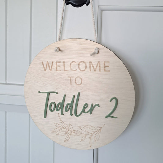 Classroom Nature Sign - Lou James Creations 