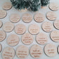 Advent Calendar Wooden Tokens - Lou James Creations