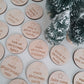 Advent Calendar Wooden Tokens - Lou James Creations