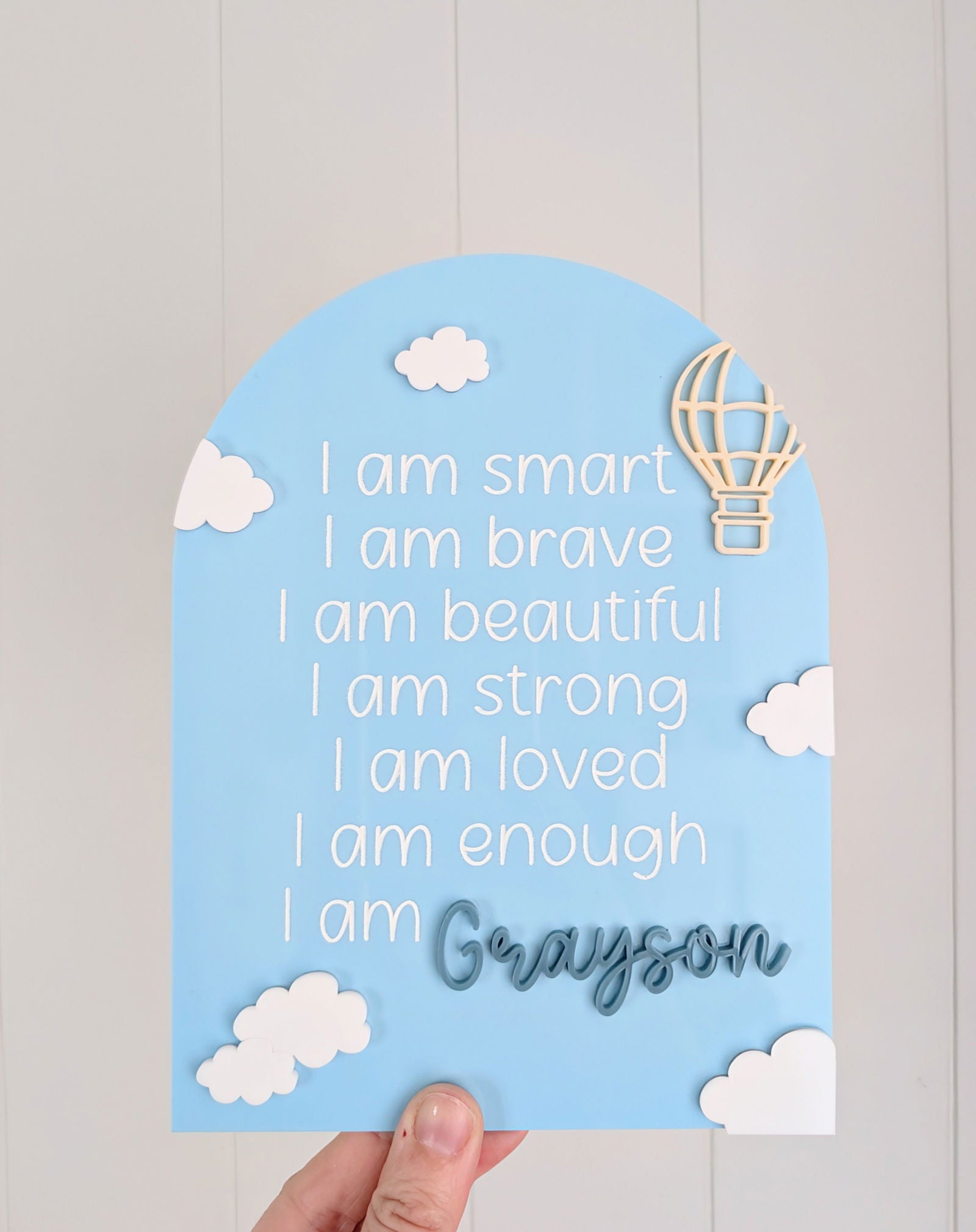 Affirmation Arch - Hot Air Balloon - Lou James Creations
