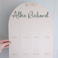 Birthday 12 Month Photo Board - Classic Theme - Lou James Creations