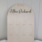 Birthday 12 Month Photo Board - Classic Theme - Lou James Creations