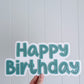Birthday Dots Crate -  Interchangeable for Christmas and Easter - Lou James Creations