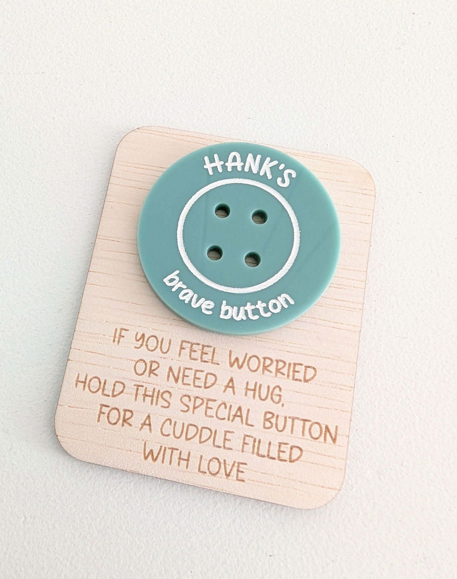 Brave Button - Lou James Creations