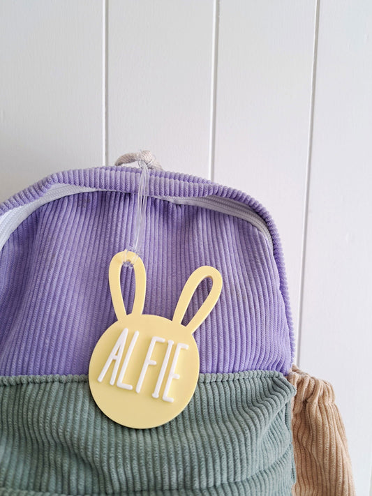 Bunny Bag Tag - Lou James Creations