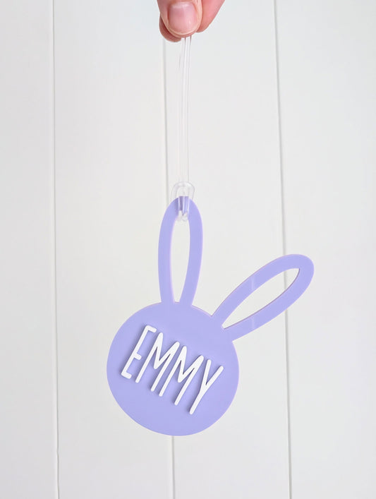 Bunny Bag Tag - Lou James Creations