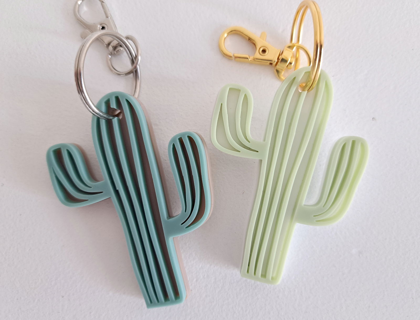 Cactus Keyring - Lou James Creations