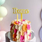 Cake Topper Double Layer - Name - Lou James Creations