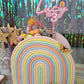Cake Topper Double Layer - Rainbow - Lou James Creations