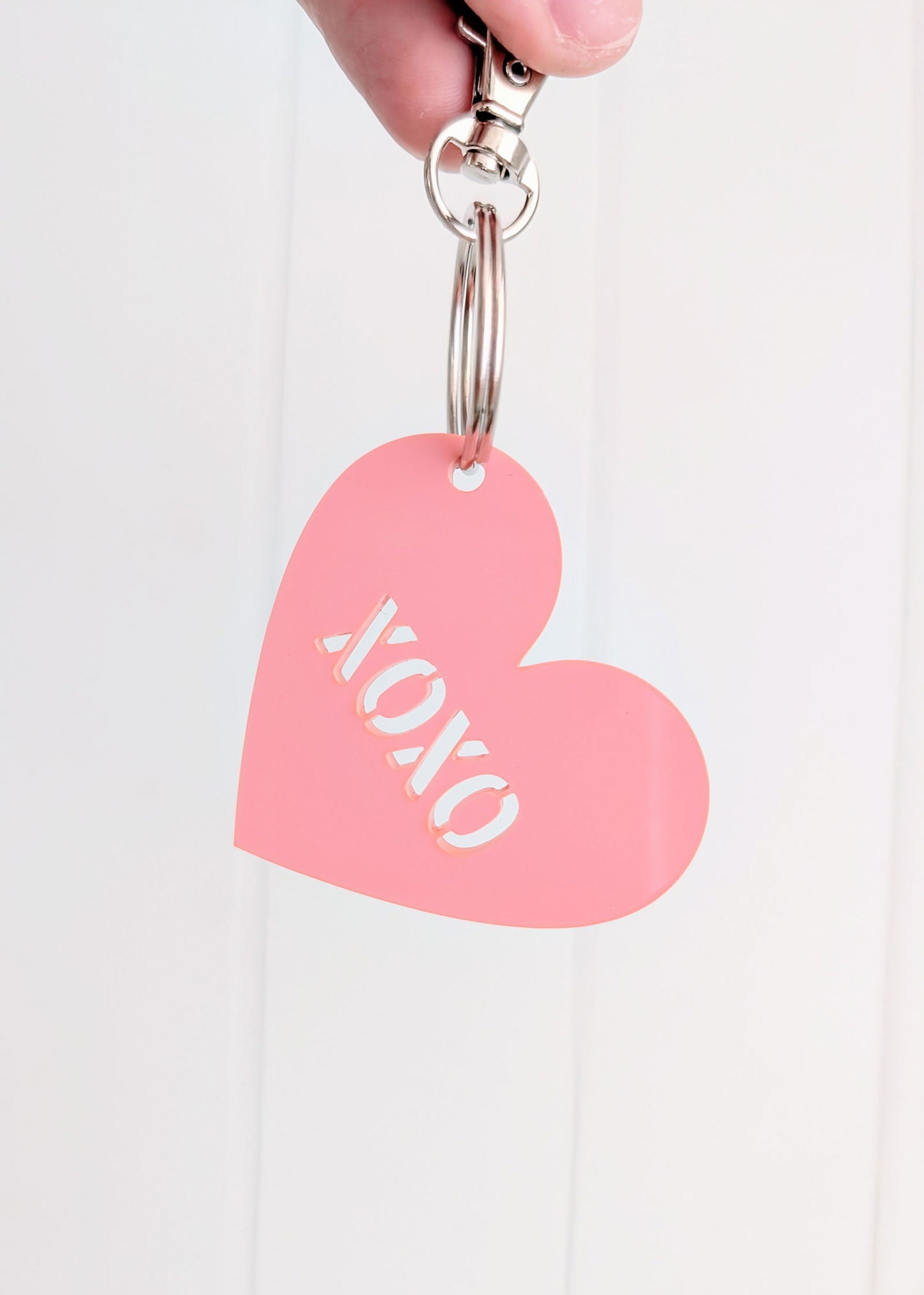 Candy Heart Keyring - Lou James Creations