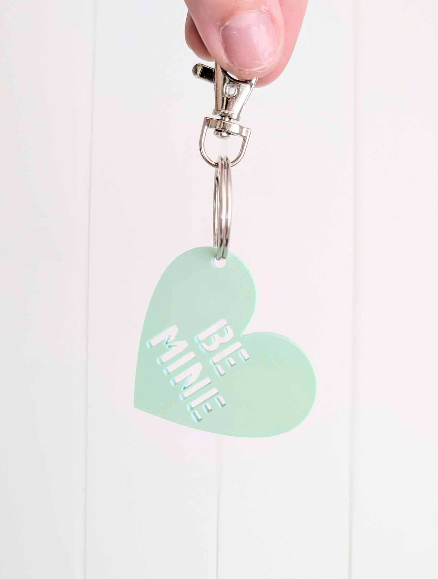 Candy Heart Keyring - Lou James Creations