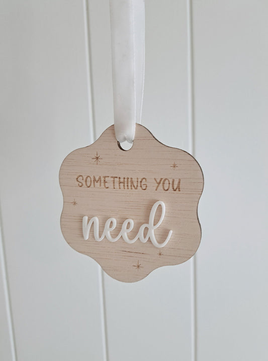 Christmas Gift Tag Set - 'Something you' - Lou James Creations 