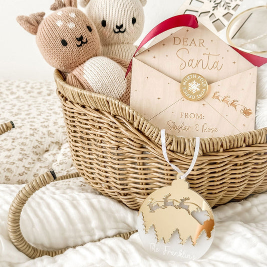 Christmas Letter to Santa Envelope - Lou James Creations 