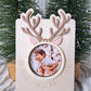 Christmas Photo Fridge Magnet - Reindeer - Lou James Creations
