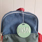 Circle Bag Tag - Lou James Creations