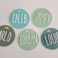 Circle Bag Tag - Lou James Creations