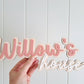 Cubby House Name Plaque - Lou James Creations