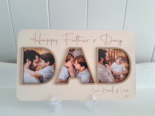 DAD Photo Frame - Lou James Creations