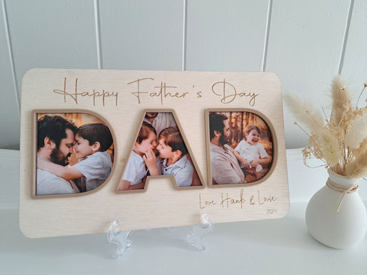 DAD Photo Frame - Lou James Creations