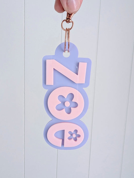 Daisy Bag Tag - Lou James Creations