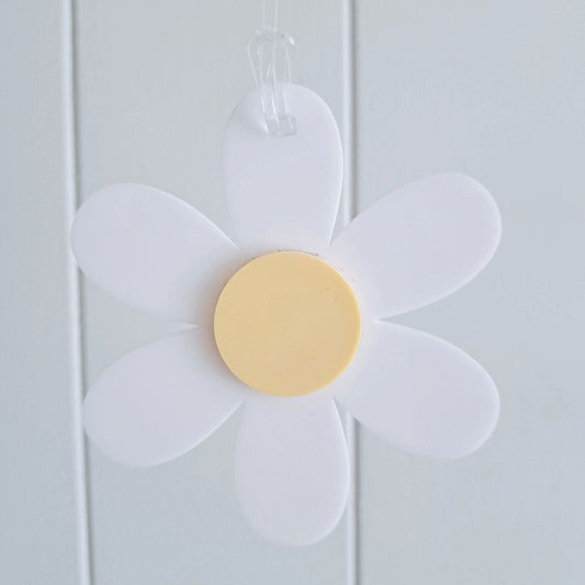 Daisy Large Keyring/Bag Tag - Lou James Creations