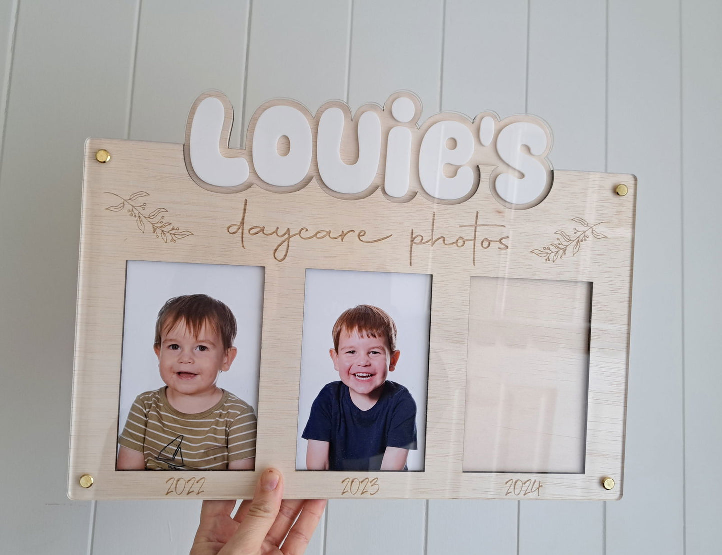 Daycare Photo Board - Lou James Creations