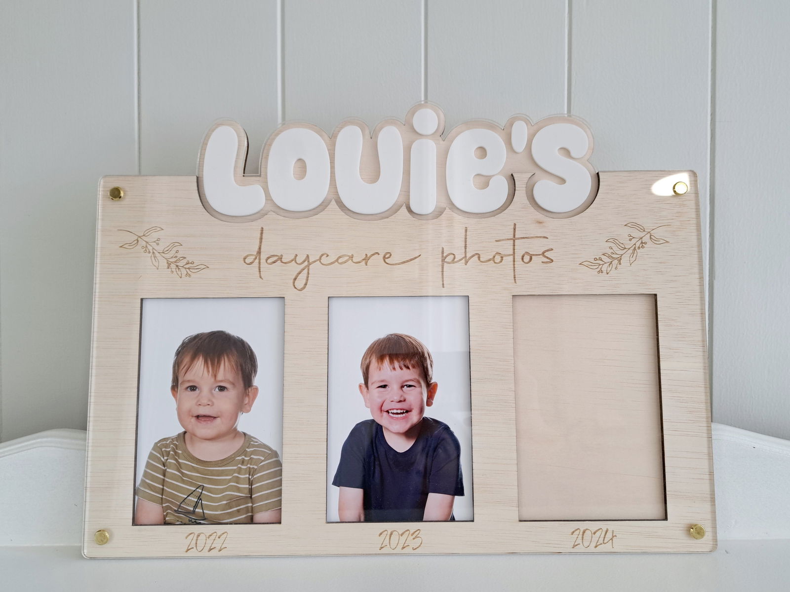 Daycare Photo Board - Lou James Creations