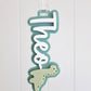 Double Layer Bag Tag with Decal - Lou James Creations
