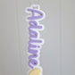 Double Layer Bag Tag with Decal - Lou James Creations