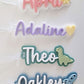 Double Layer Bag Tag with Decal - Lou James Creations