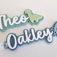 Double Layer Bag Tag with Decal - Lou James Creations