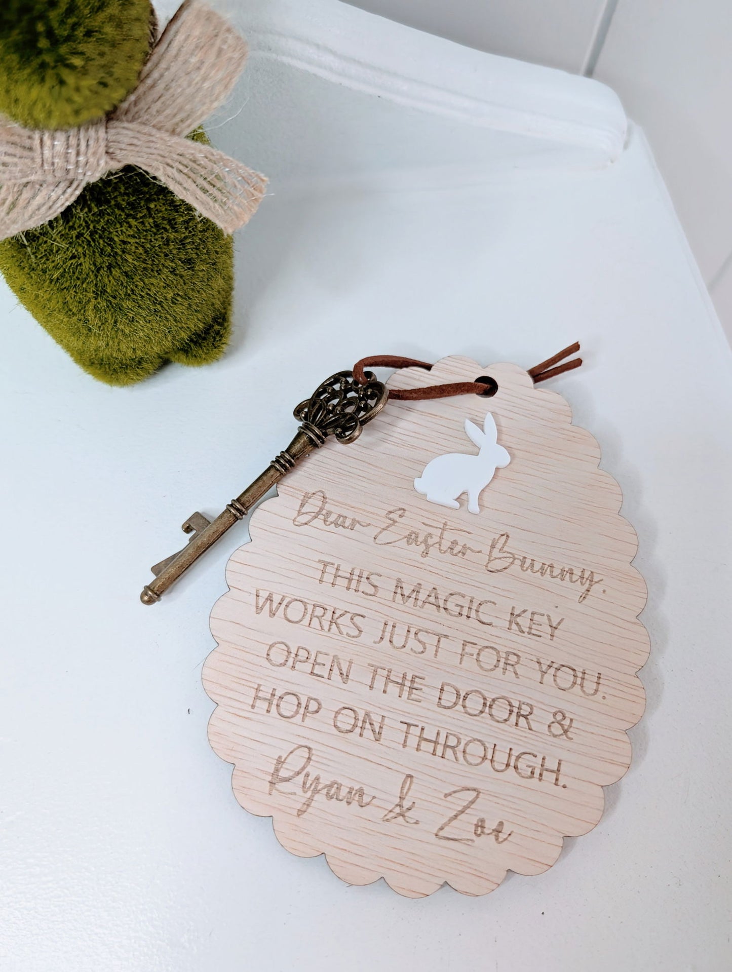 Easter Bunny Magic Key - Lou James Creations