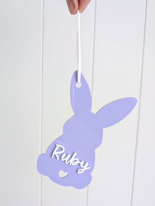Easter Bunny Tag - Lou James Creations