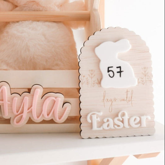 Easter Countdown Fridge Magnet - Lou James Creations