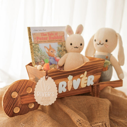Easter Egg First Easter Tag - Lou James Creations 