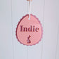 Easter Egg Scallop Tag - Lou James Creations