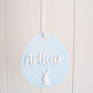 Easter Egg Scallop Tag - Lou James Creations