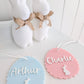 Easter Egg Scallop Tag - Lou James Creations