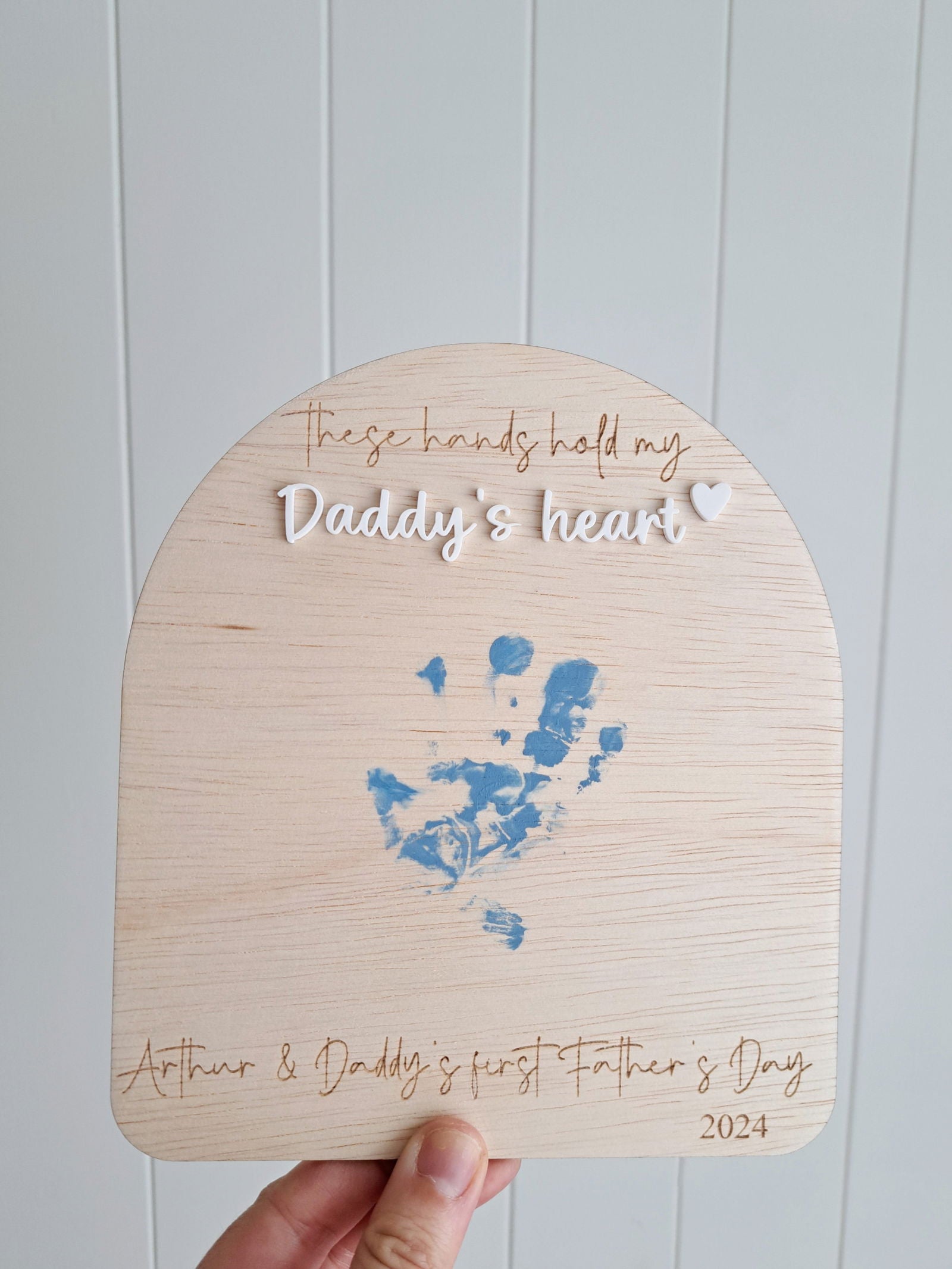 First Father's Day Arch - Lou James Creations