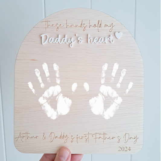 First Father's Day Arch - Lou James Creations 