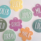 Flower Bag Tag - Lou James Creations