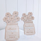Flower Collector Jar - Lou James Creations 
